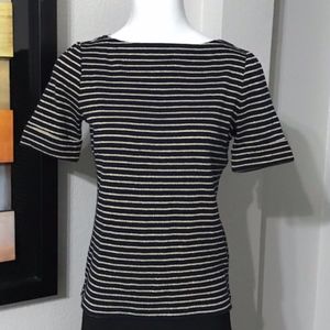 Ralph Lauren Black & Gold Shirt Size PM